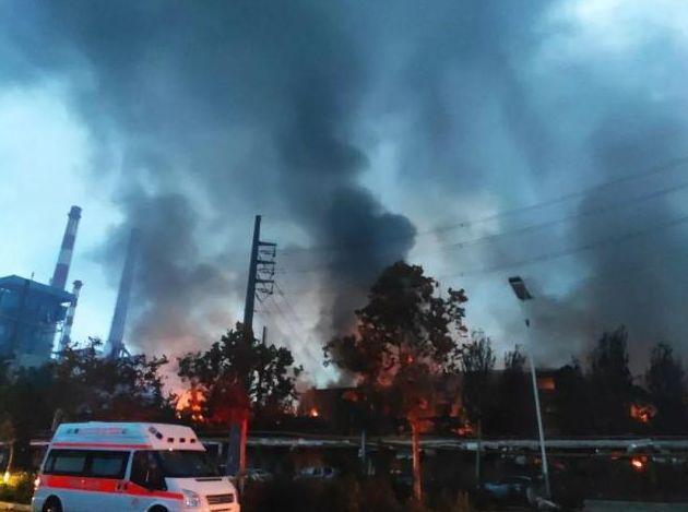 河南义马化工厂爆炸